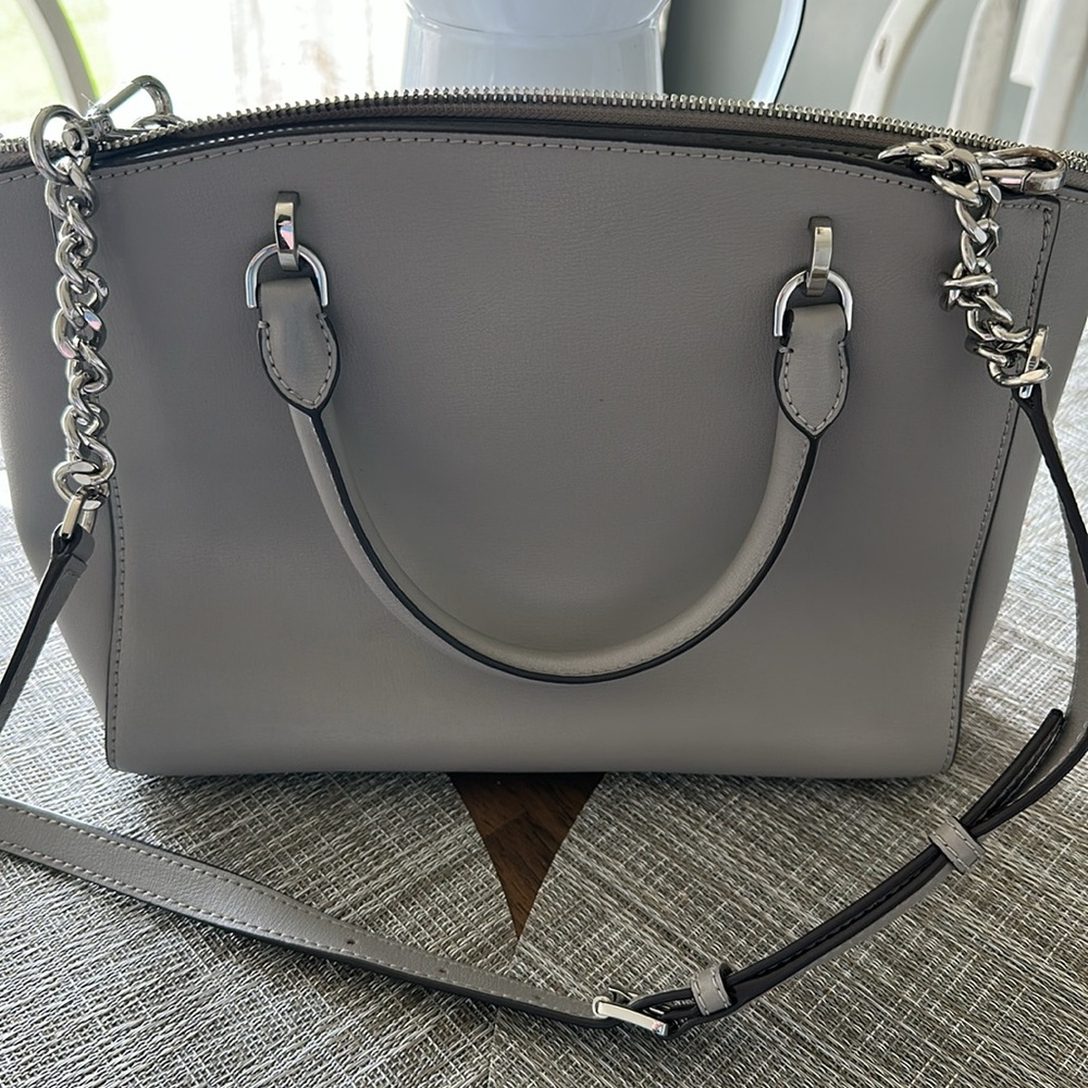 Michael Kors gray purse - Picture 3 of 4